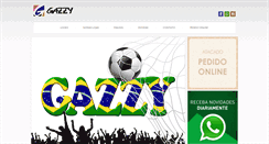 Desktop Screenshot of gazzy.com.br